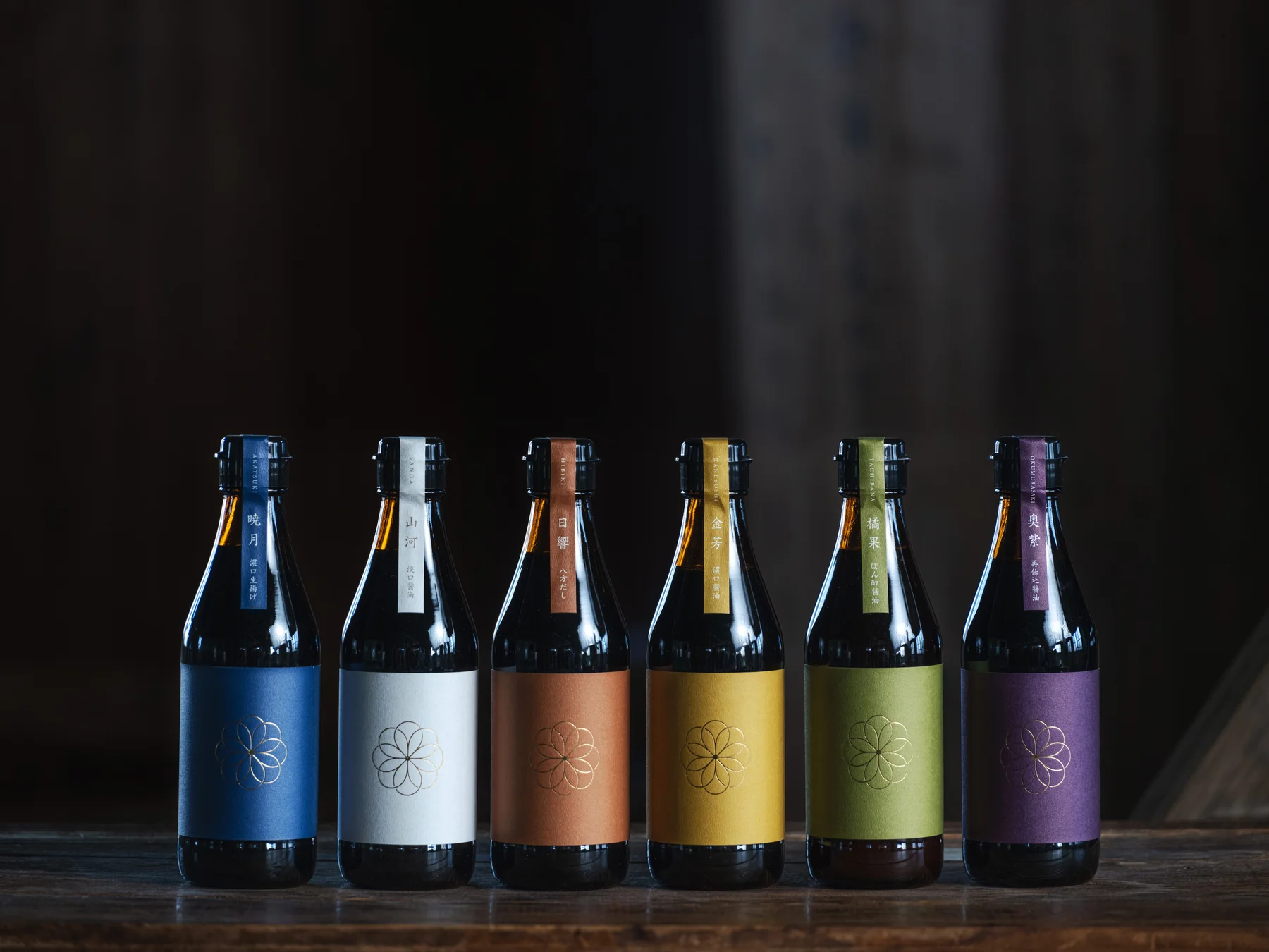 Kaneyoshi bottles from the supplied product collection