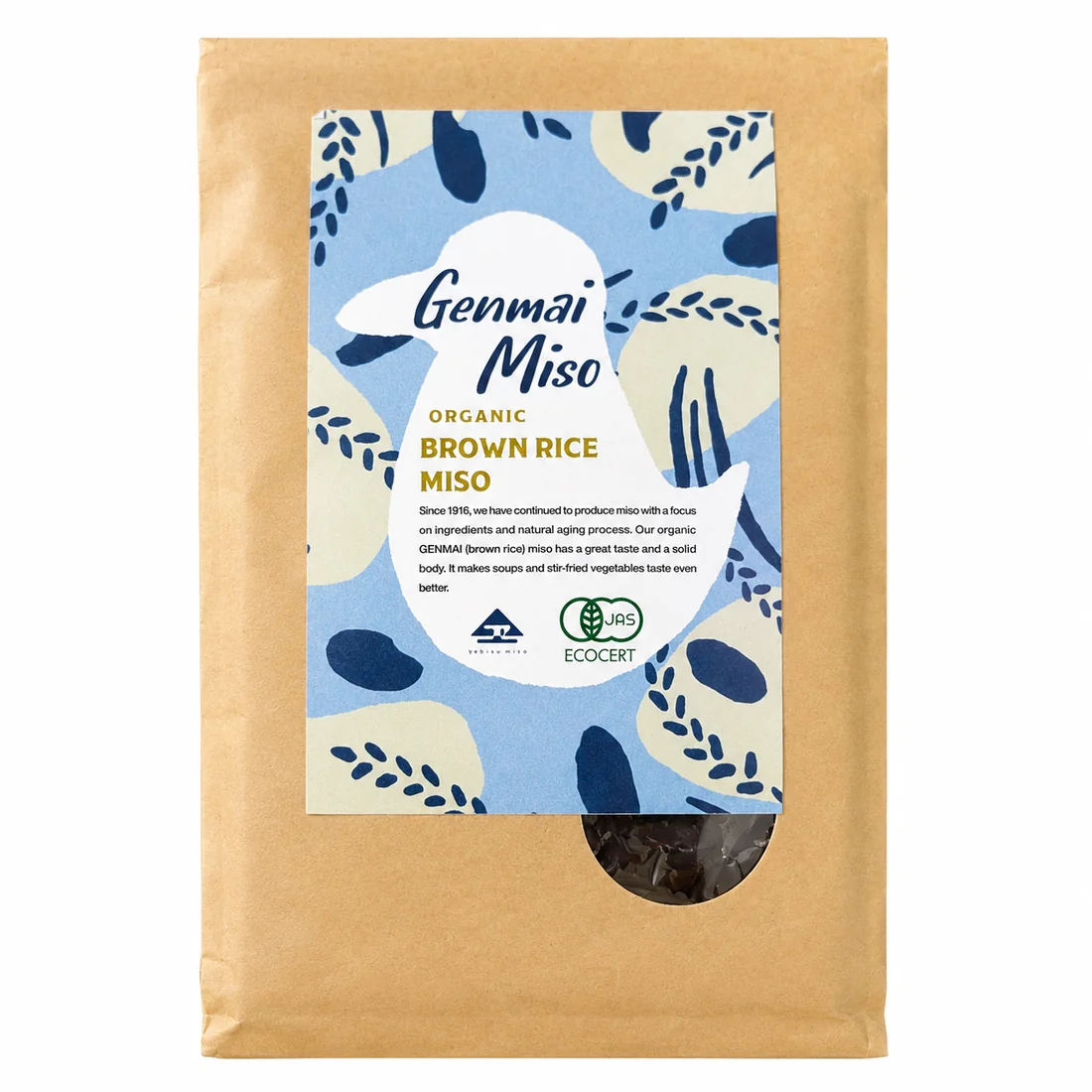 Yebisu Organic Brown Rice Miso — product photograph